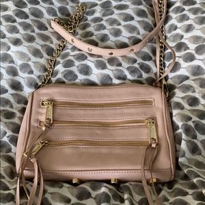 5 zip pink Rebecca Minkoff purse